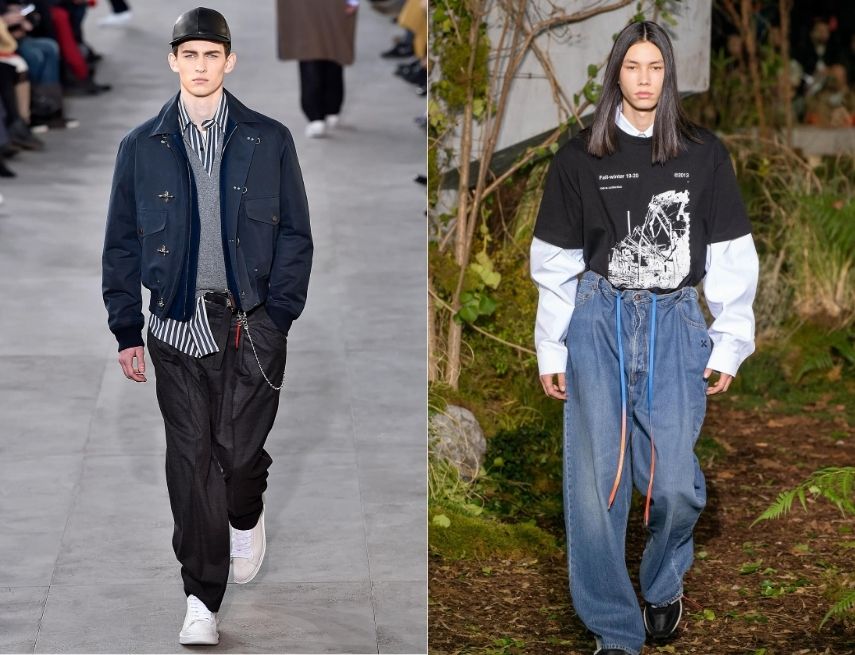 phong cách oversized baggy fit 